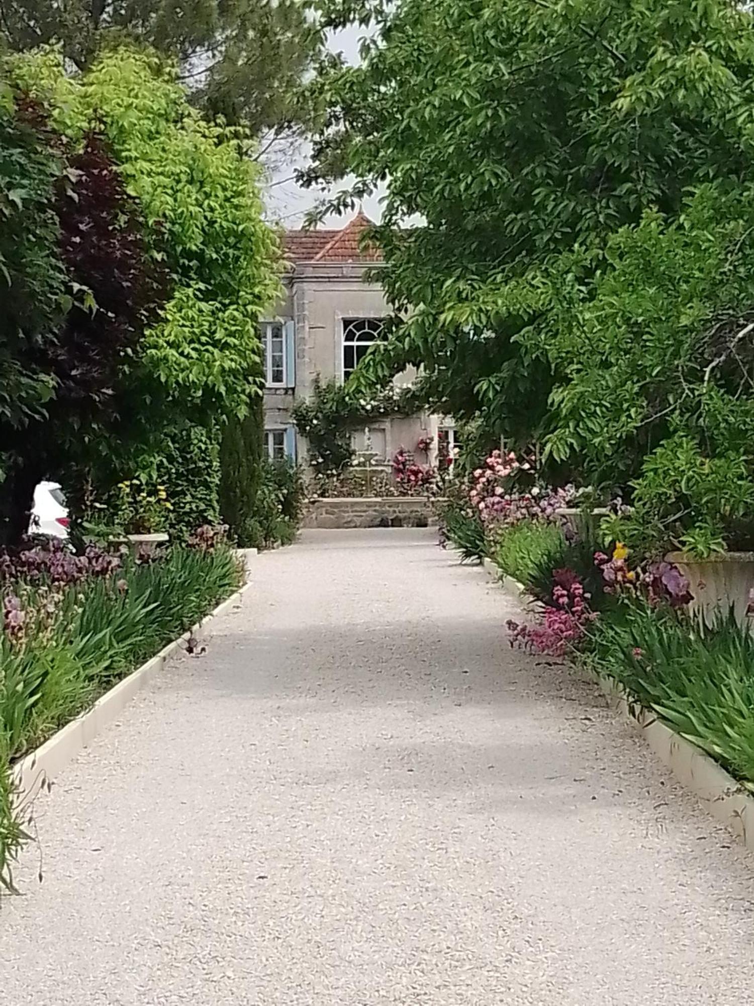 L'Isle De Bourbon Bed and Breakfast Le Gué-de-Velluire Buitenkant foto